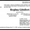 Klein Regina 1912-1997 Todesanzeige